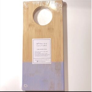 Morning Culture Dipped Bamboo Cutting Board